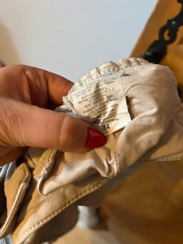 Pantalon beige - photo numéro 5