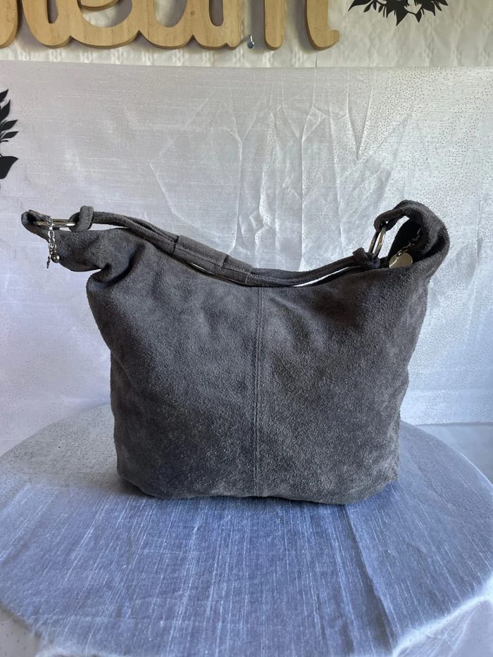 Sac Carla Belloti daim - Comme neuf