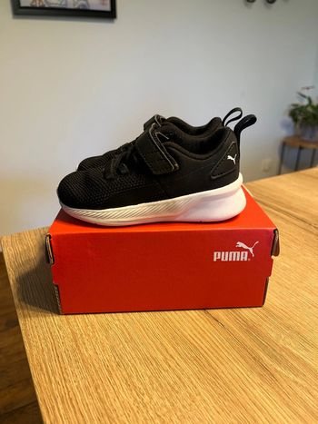 Basket, chaussure, basket à scratch, puma, garçon taille 22