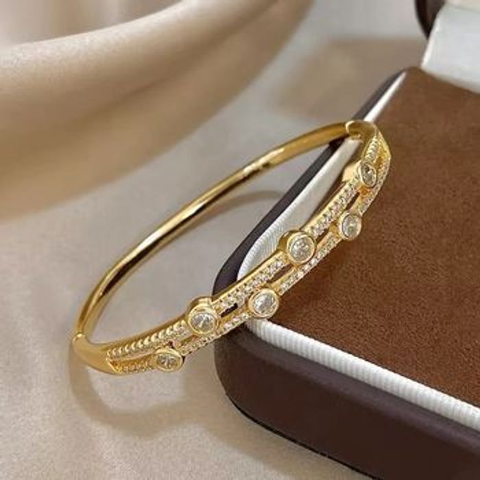Magnifique Bracelet plaqué or 18 carats - photo numéro 1