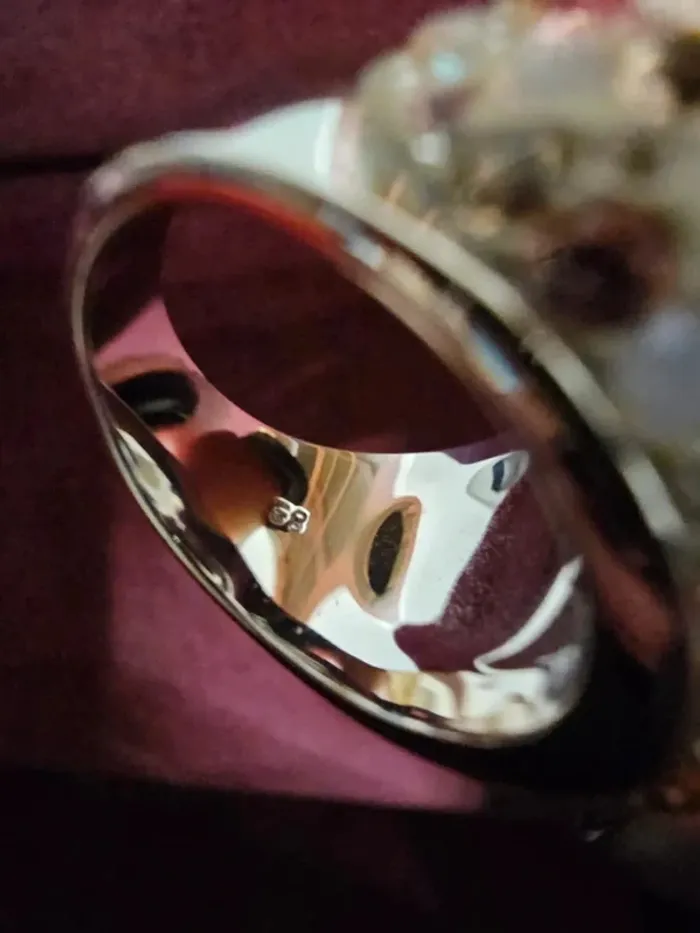 Bague Swarovski Scintillante Taille 58 (18.5mm) - Élégance Assurée ! - photo numéro 9