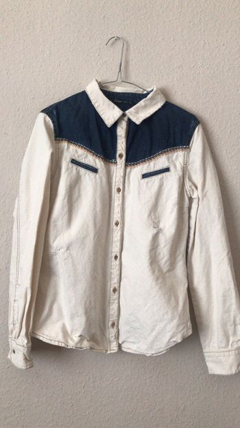 Chemise avec motif jeans