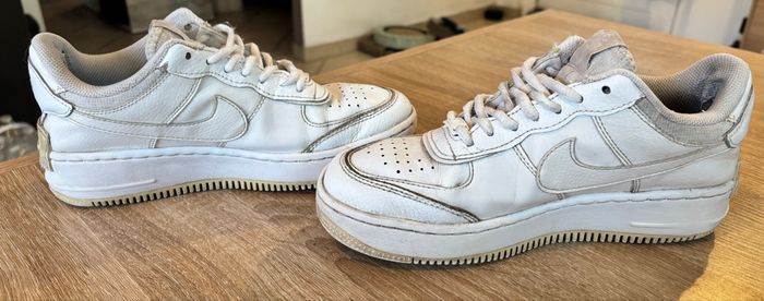 Nike Air Force 1 Shadow blanches - Taille 38.5 👟 - photo numéro 3