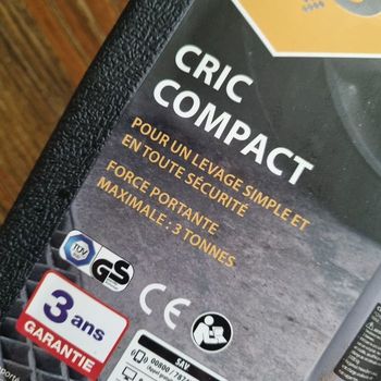 CRIC compact ( 3 tonnes ) NEUF