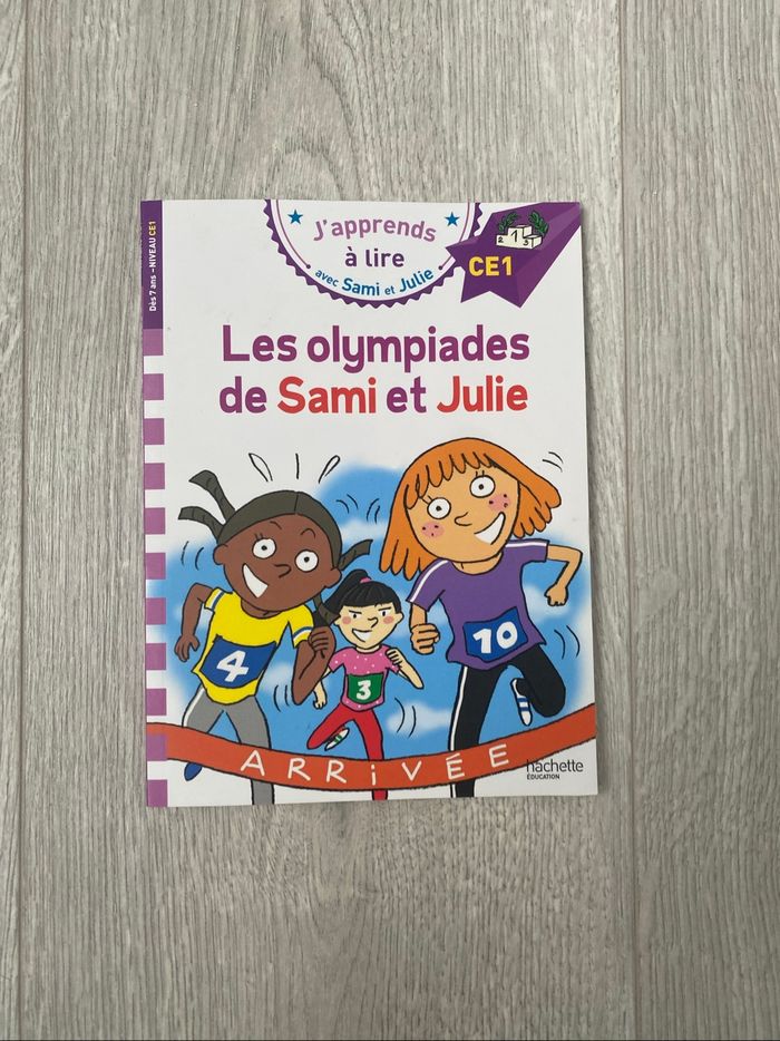 Livre “Les olympiades de Sami et Julie” - Niveau CE1 - photo numéro 2