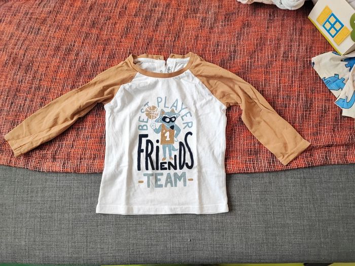 Lot 4 t-shirt manches longues 24 mois - photo numéro 8