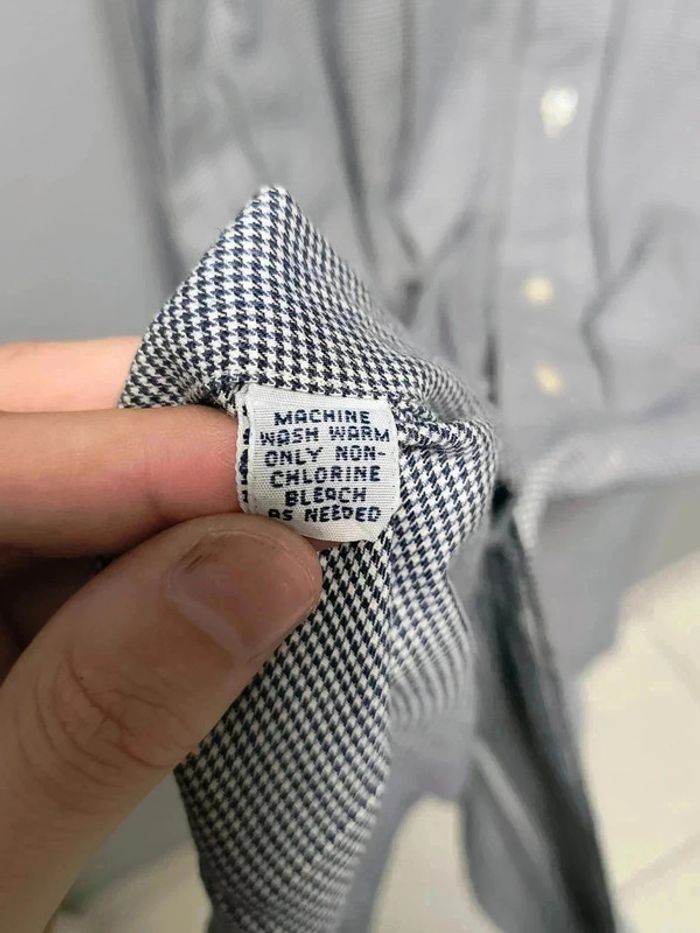 Chemise Ralph Lauren Yarmouth - Motif pied-de-poule - Taille 18 (équiv. XXL) - photo numéro 9