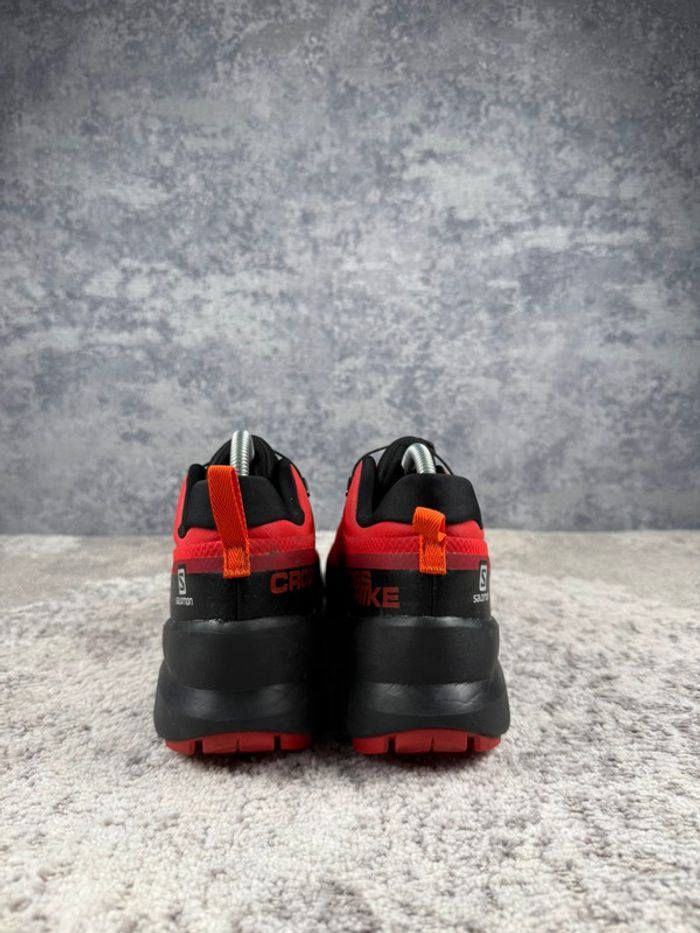 Salomon Cross Hike - Gore-Tex - Black & Red - photo numéro 4