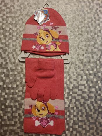 🧣🧤🧢 Ensemble hiver fille PAW Patrol – Skye T 54