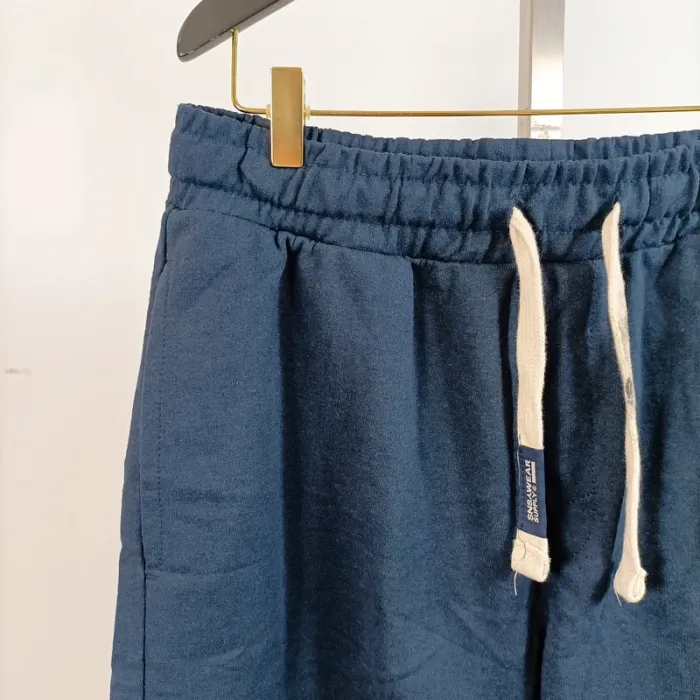 Short bleu regular taille élastique avec cordon Sinsay homme taille XL A877 - photo numéro 3
