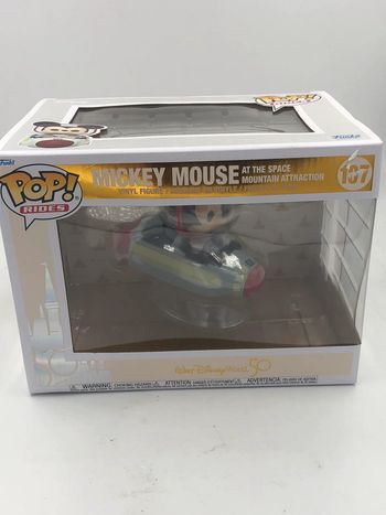 Funko Pop Mickey Mouse Space Moutain Attraction Disney World N•107 neuf