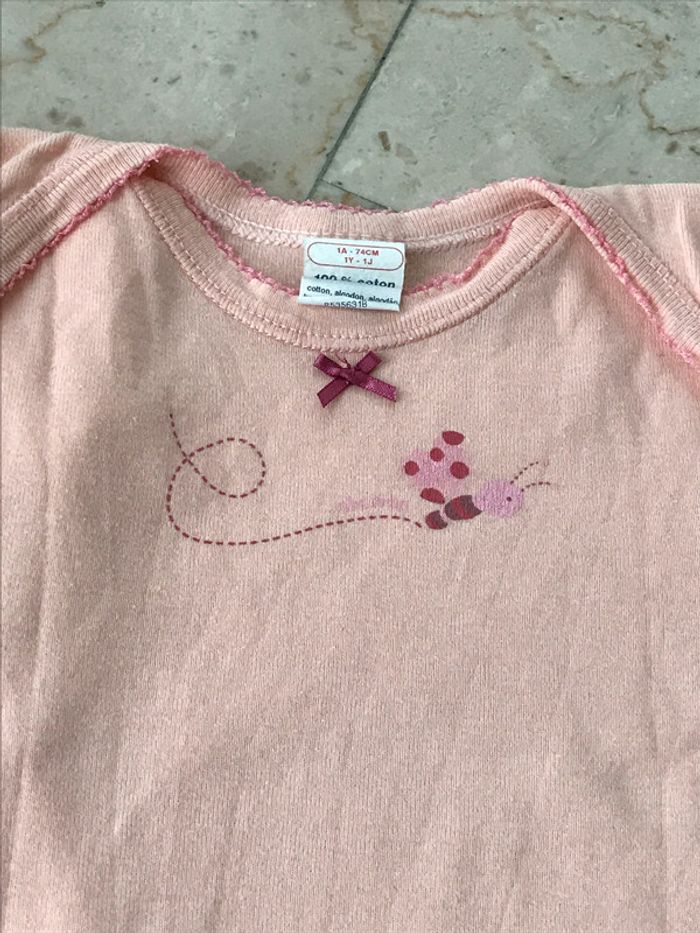 Lot de 2 Body 12 Mois - photo numéro 3