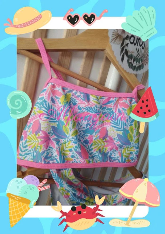 Maillot de bain neuf 10ans tissaia - photo numéro 8