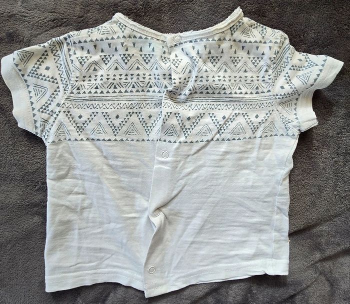 Tee-shirt manches courtes 6mois - photo numéro 4