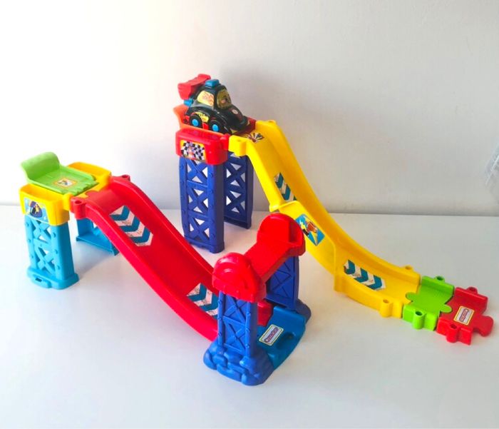 Toboggans Cascade de l’extrême avec véhicule interactif Tut Tut Bolides - photo numéro 2