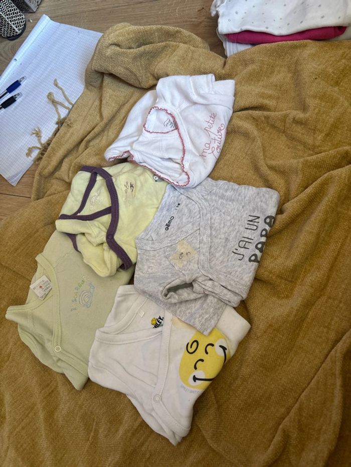 Lot de 5 body