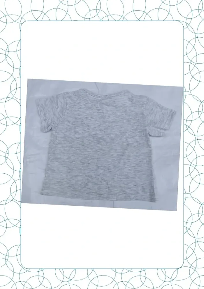 Tee shirt manches courtes 18 mois Tex baby - photo numéro 4