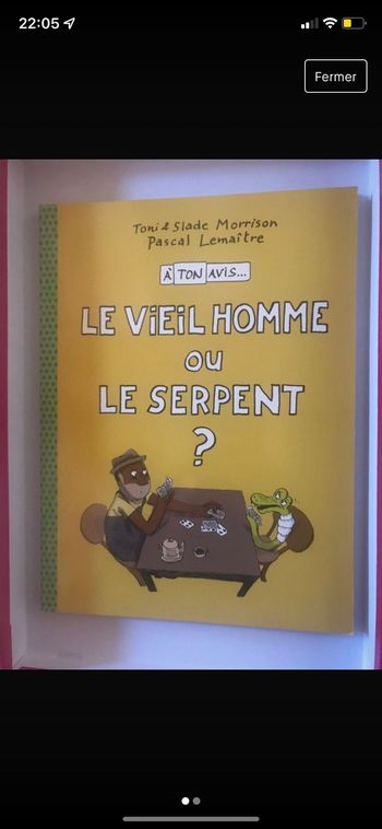 Livre le vieil homme ou le serpent