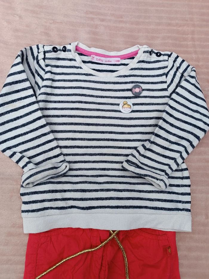 🔸Lot 3 Vêtements Fille - 24 Mois 🔸 - photo numéro 8