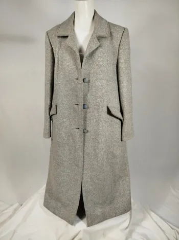 Manteau vintage femme - 100% laine - Elégant Pièce rare A267