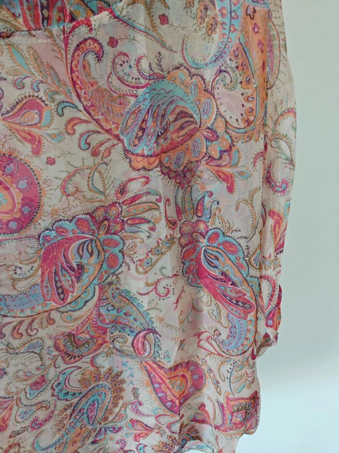 Blouse voilage  neuve taille unique - photo numéro 3