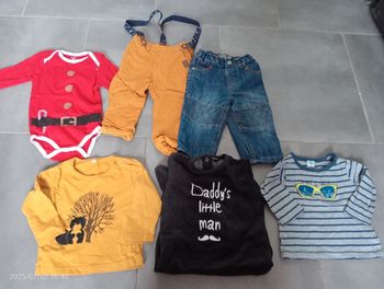Lot de vêtements 12 mois
