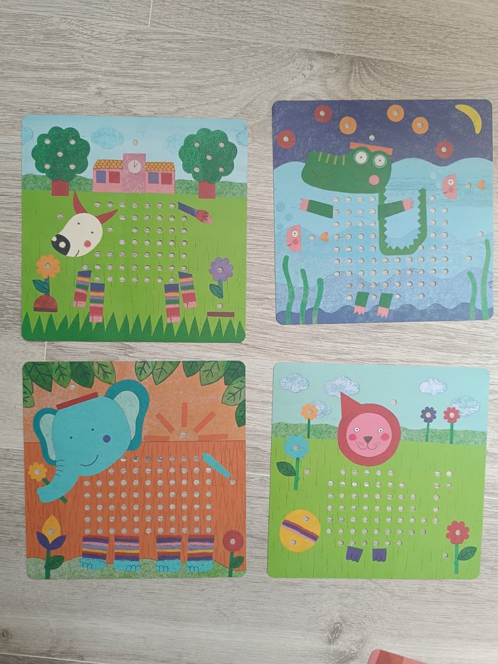 Jeu mosaïque animaux Djeco - photo numéro 2