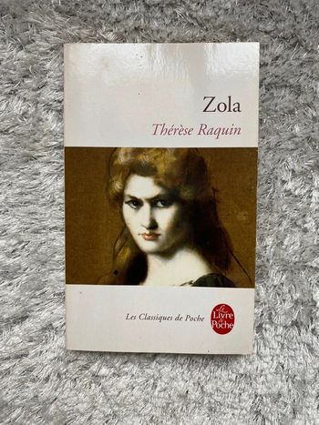 Livre Thérèse Raquin - Émile Zola