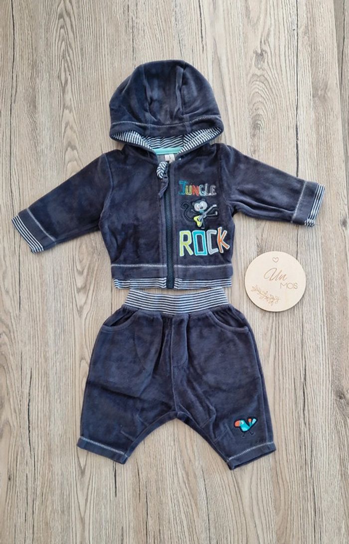 Ensemble jogging bébé garçon 1mois