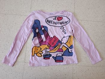 Tee shirt manches longues 5/6 ans