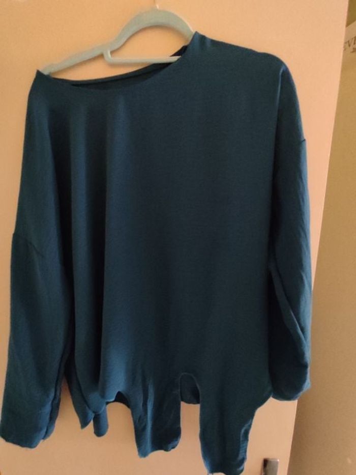 Blouse bleu nuit
