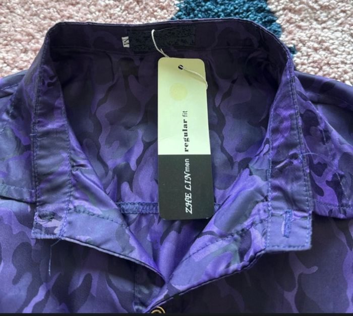 Chemise violet - photo numéro 2