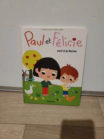 Livre Paul et Félicie vont à la ferme