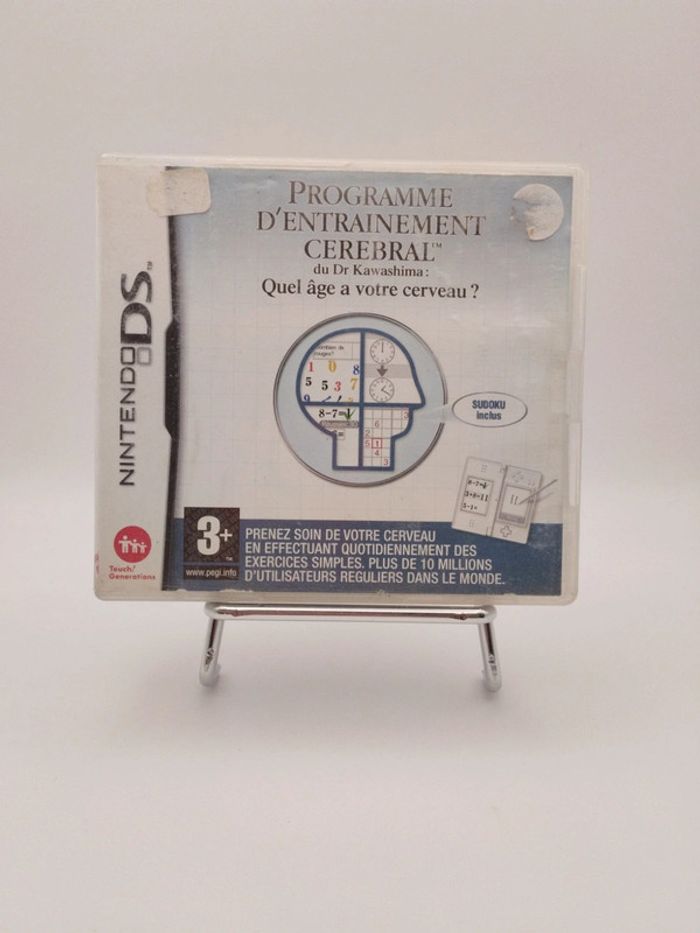 Programme d'entraînement cérébral Kawashima âge cerveau - DS