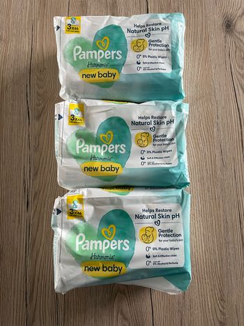 Lingettes Pampers Harmonie New Baby