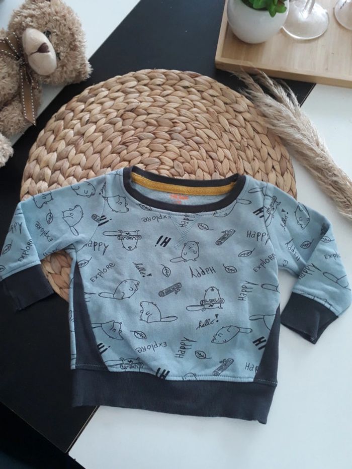 Pull/Sweat Hema Taille 6 mois🌿🐶 - photo numéro 5