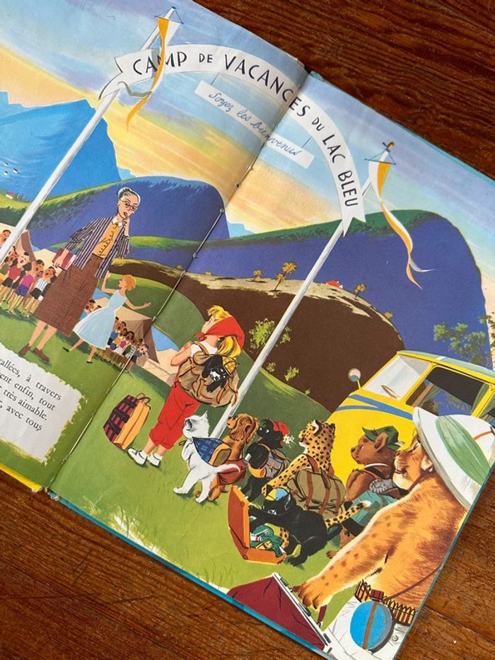 Livre Les Vacances de Caroline Grands albums Hachette ancien Pierre Probst 1966 vintage - photo numéro 4