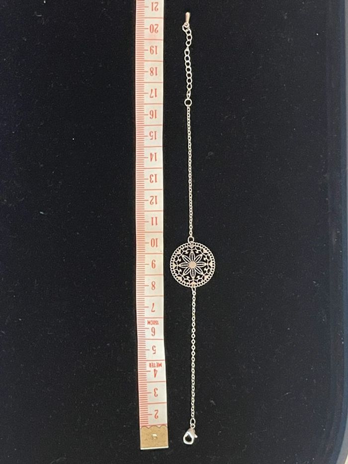 bracelet argenté - photo numéro 4