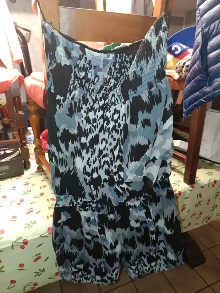 Combinaison short bustier