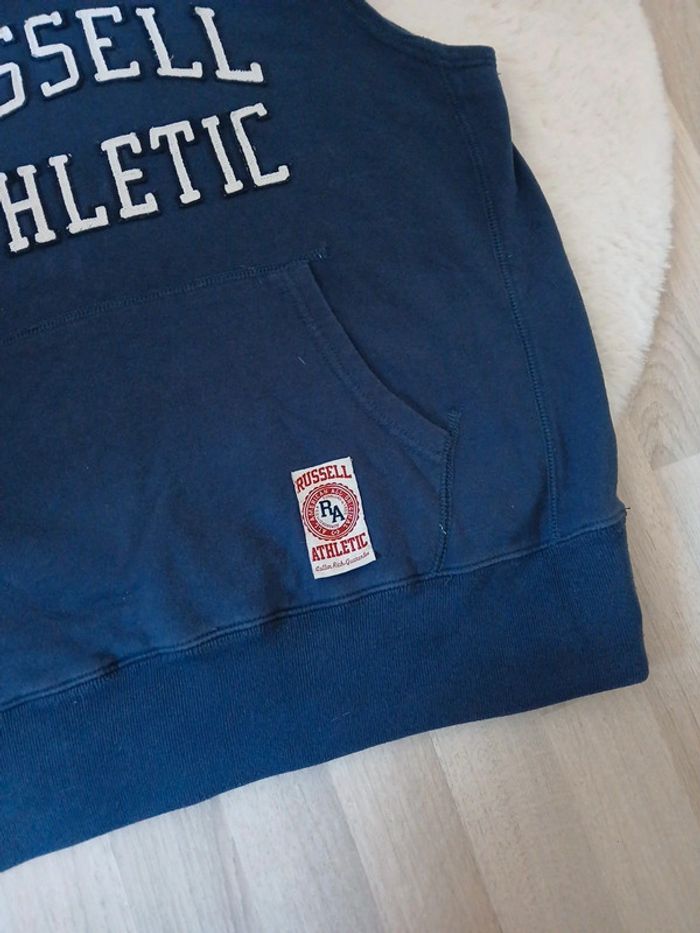 sweat sans manche vintage taille L Russell athletic - photo numéro 3