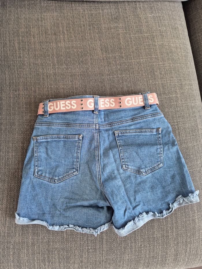 Short jean GUESS fille taille 14 ans - photo numéro 2