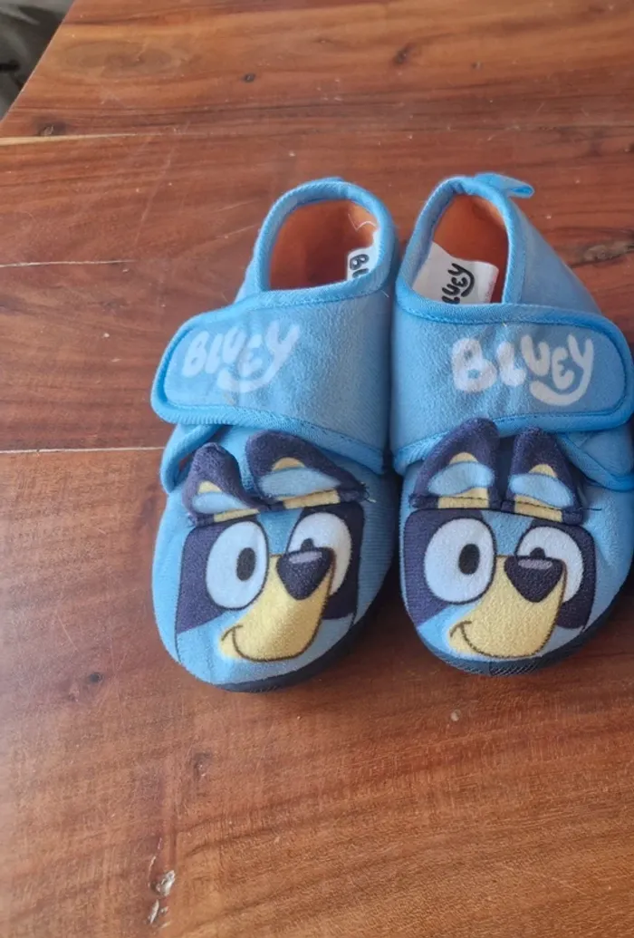 Pantoufles Bluey taille 24
