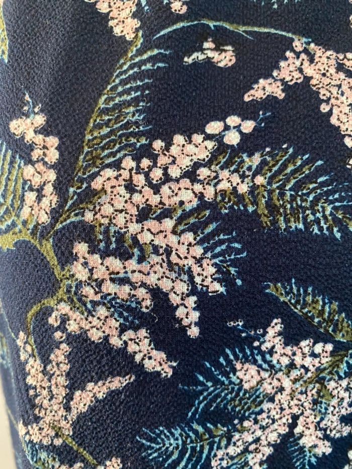 Robe d'été It Hippie bleu marine à fleurs taille S/M - photo numéro 10