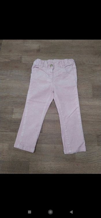 Pantalon rose 2 ans