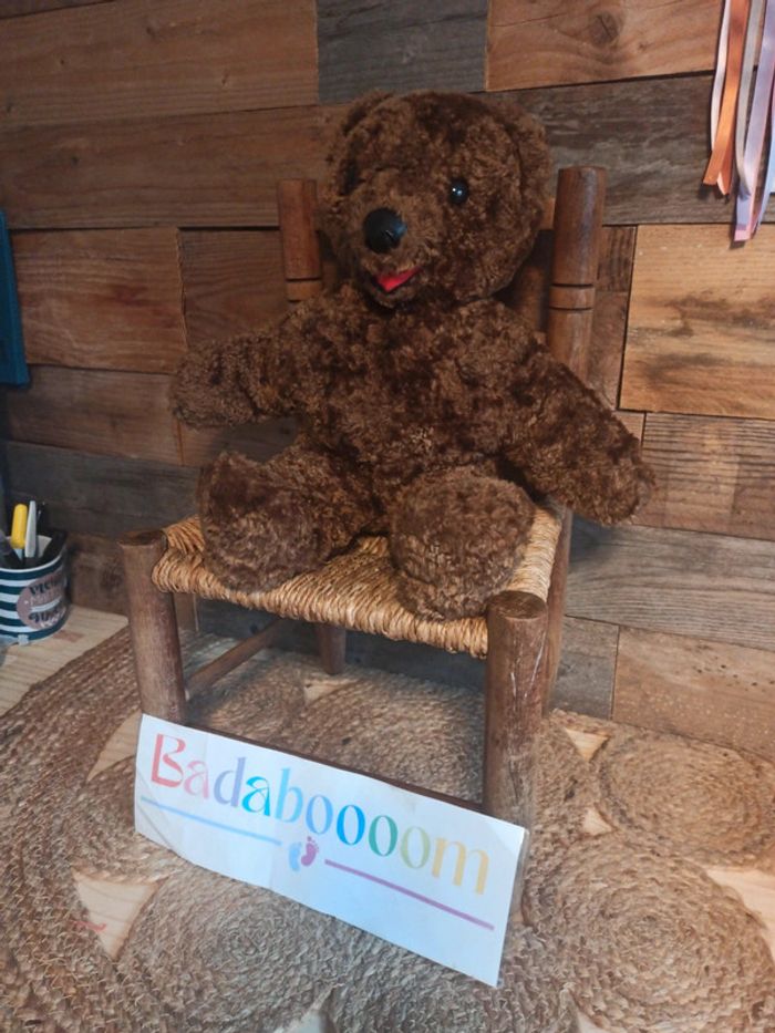 peluche ours Nounours bonne nuit les petits tbe - photo numéro 2