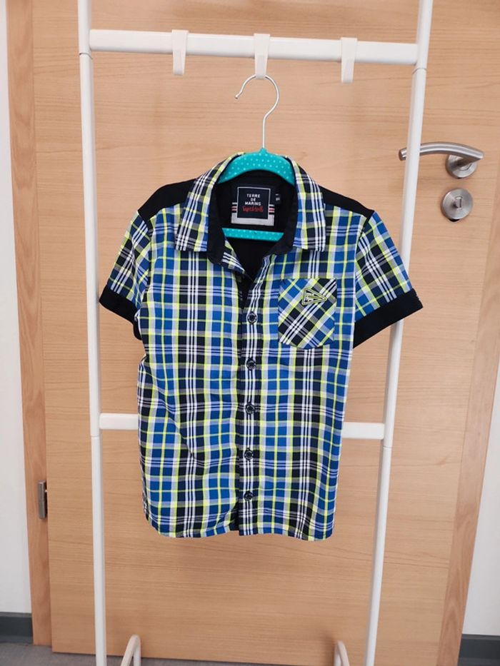 Chemise été bi matière