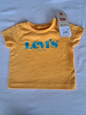 T-shirt levi's - neuf jaune