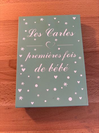 Lot 35 cartes Premières fois de bébé 