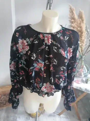 Blouse manches longues Monogram M