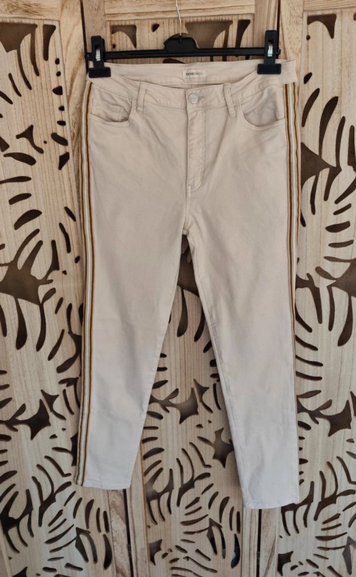 Pantalon avec bandes Taille 42 Cache cache